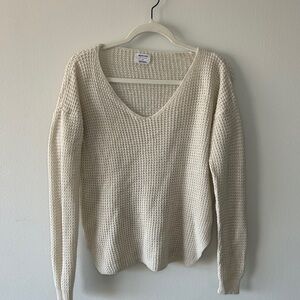Women's Cream Sweater